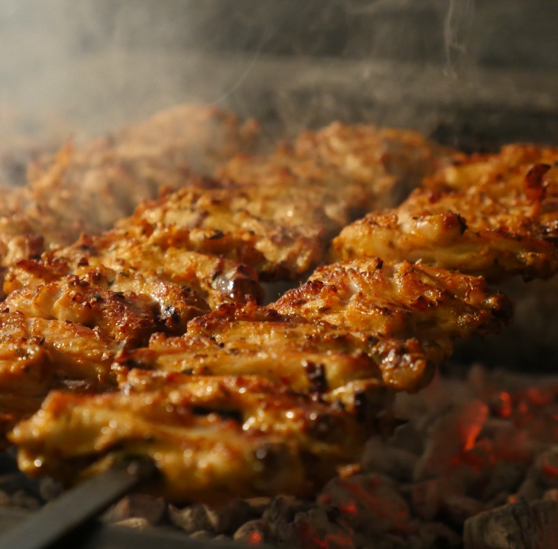 Tavuk Kebapları / Chicken Kebabs